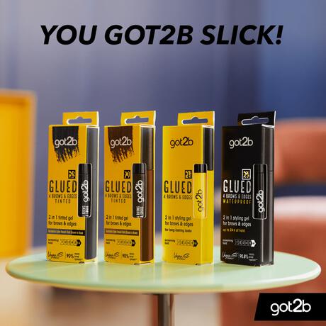Got2B Glued 4 Brows & Edges Zwart 16 ML