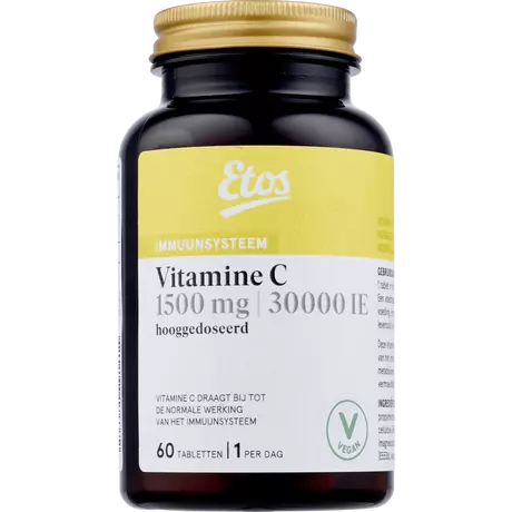 Etos Vitamine C 1500 Tabletten 60 stuks