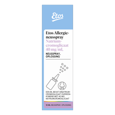 Etos Allergieneusspray Natriumcromoglicaat 40 mg/ml 10 ML