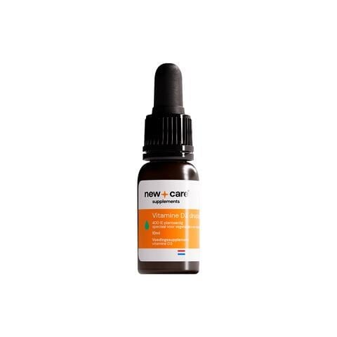 New Care Vitamine D3 Druppels 10mcg Plantaardig 10 ML