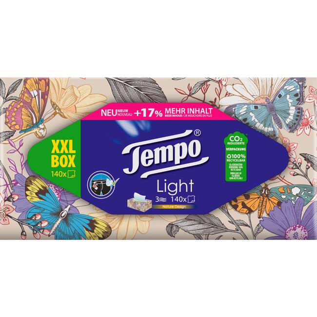 Tempo XXL Light box 140 stuks