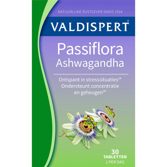 Valdispert Passiflora & Ashwagandha 30 stuks