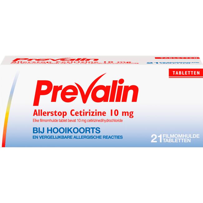 Prevalin Allerstop Hooikoorts Tabletten 10 mg