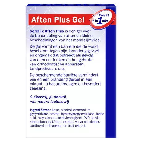 Sorefix Aften Plus Gel 7 ML