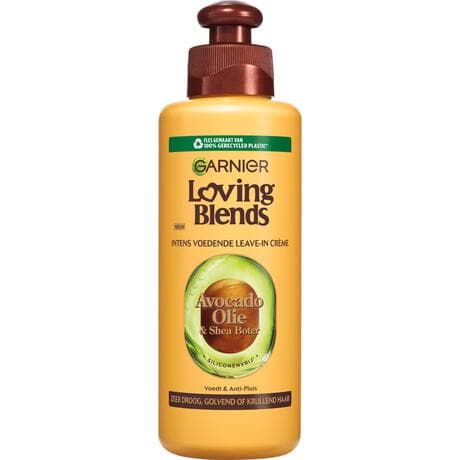 Garnier Loving Blends Avocado Olie & Karité Boter Leave-In Crème 200 ML
