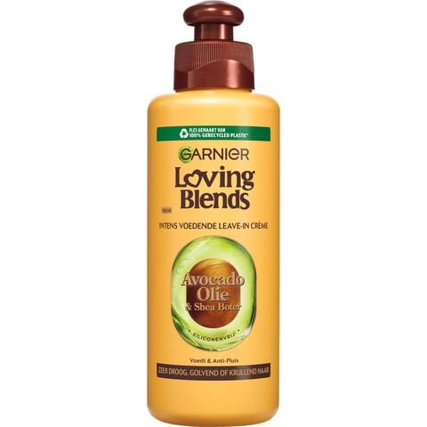 Garnier Loving Blends Avocado Olie & Karité Boter Leave-In Crème 200 ML