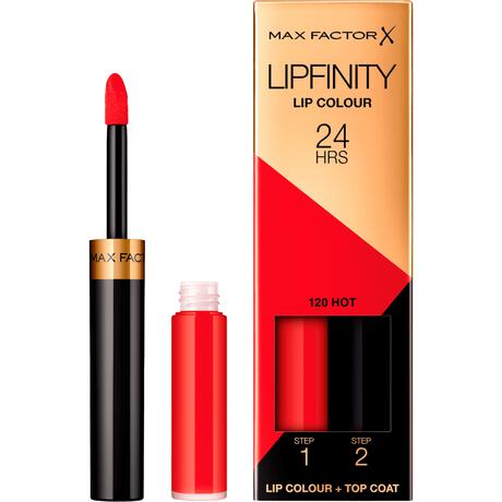Max Factor Lipfinity Lip Colour Lipstick 120 Hot