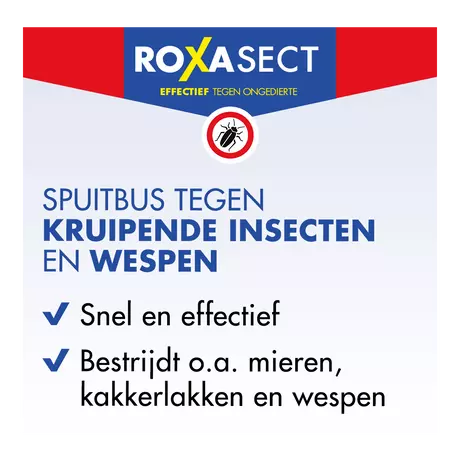 Roxasect Spuitbus Tegen Kruipende Insecten en Wespen 400 ML