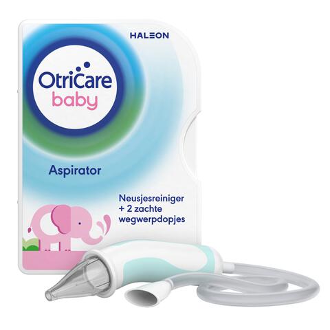 OtriCare Baby Aspirator Neusjesreiniger bij een Verstopte Neus