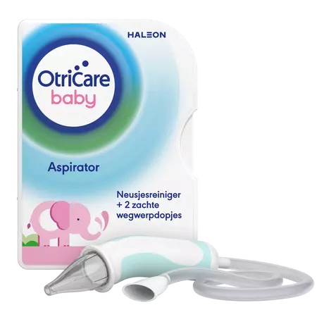 OtriCare Baby Aspirator Neusjesreiniger bij een Verstopte Neus