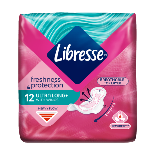 Libresse Ultra Thin Maandverband Long 12 stuks