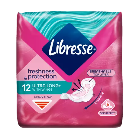 Libresse Ultra Thin Maandverband Long 12 stuks