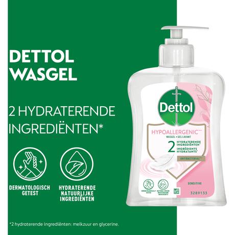 Dettol Hypoallergenic Sensitive Handzeep - 250 ML