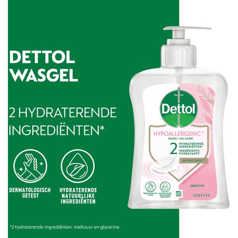 Dettol Hypoallergenic Sensitive Handzeep - 250 ML