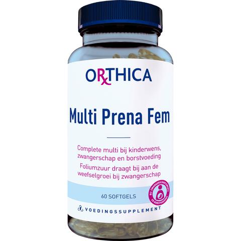 Orthica Multi Prena Fem 60 Softgel Pot