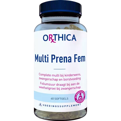 Orthica Multi Prena Fem Pot Softgel 60 stuks