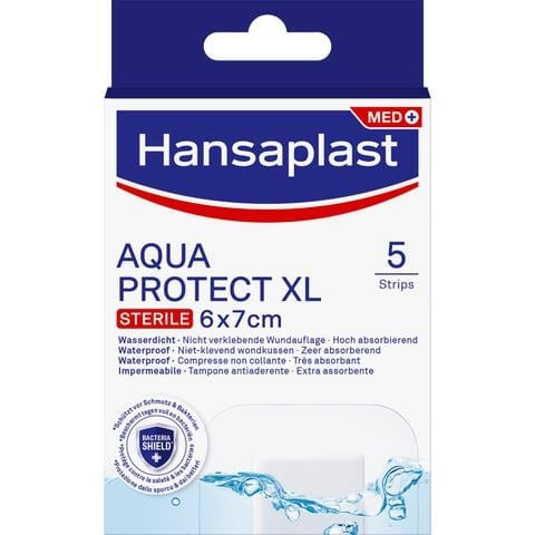 Hansaplast Aqua Protect XL Eilandpleister 5 stuks
