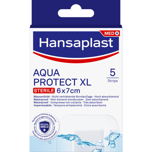 Hansaplast Aqua Protect XL Eilandpleister 5 stuks