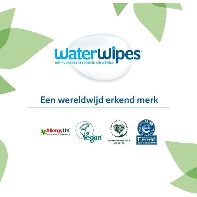 WaterWipes Gevoelige Huid 9x60 540 EA | Etos