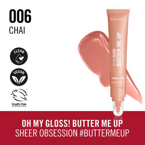 Rimmel Oh My Gloss Butter Me Up Lip Butter 006 Chai