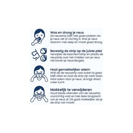 Breathe Right Neusstrips Small/Medium 30 stuks