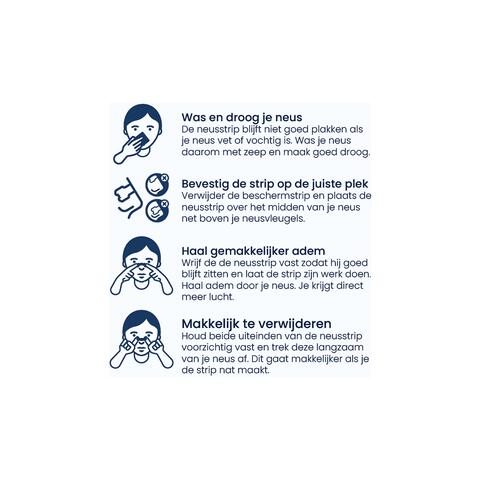 Breathe Right Neusstrips Small/Medium 30 stuks