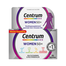 Centrum Women 50+ Multivitaminen Tabletten 30 stuks