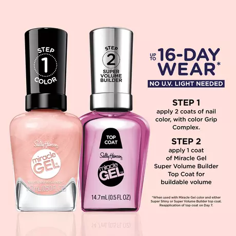 Sally Hansen Miracle Gel Tough Love 315 Roze 14.7 ML