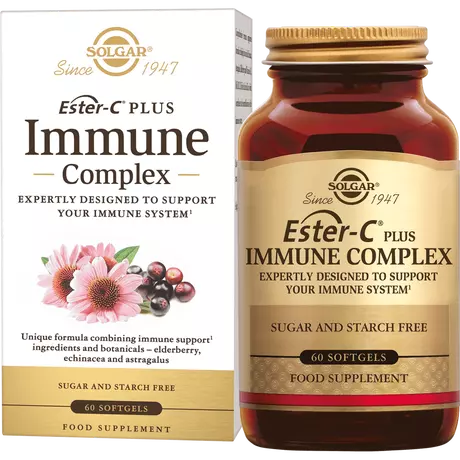 Solgar Ester-C Plus Immune Complex Softgels 60 stuks