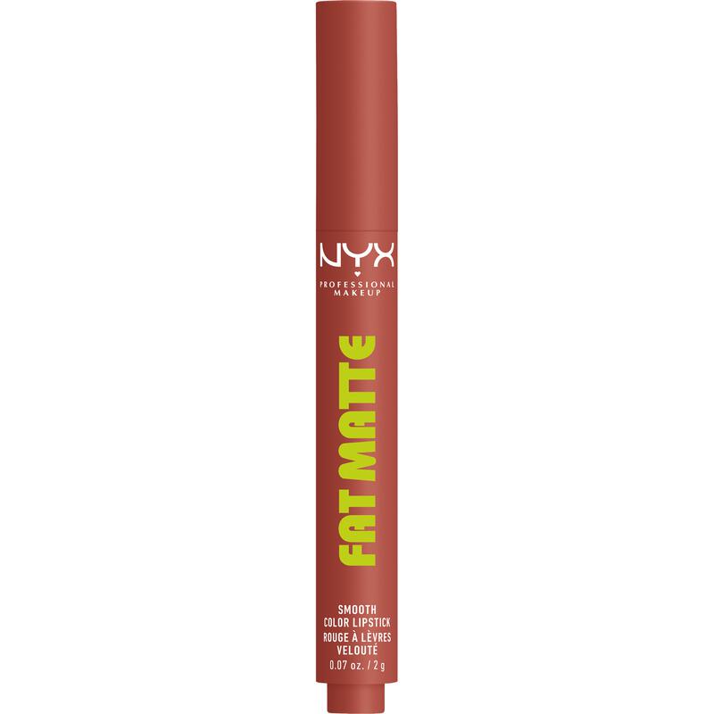 NYX Professional Make Up Fat Matte Lipstick 04 Rose Robe Nude