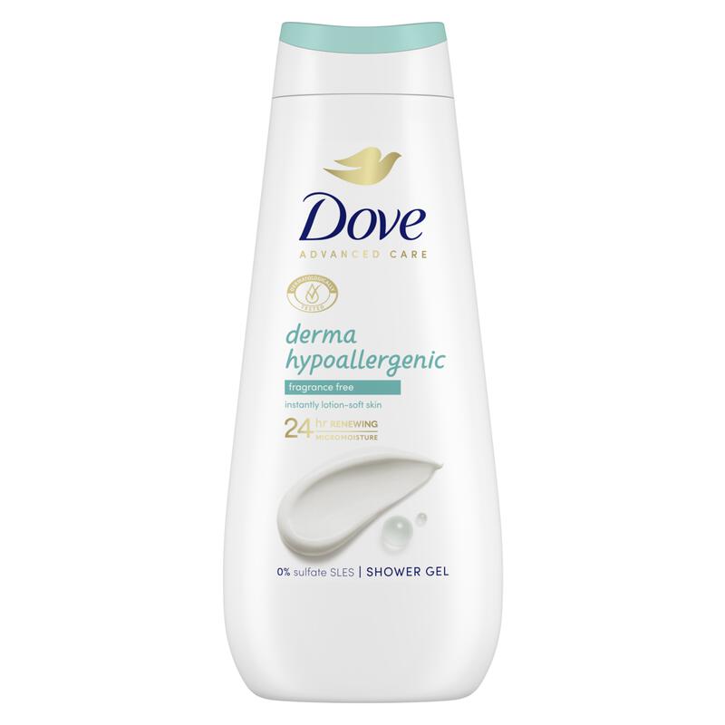 Dove Advanced Care Derma Hypo-Allergenic Douchegel 400 ML