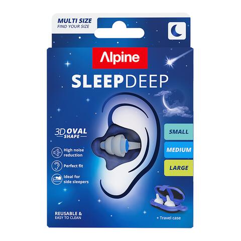 Alpine Sleepdeep Oordoppen Multisize S/M/L  3 paar&nbsp;