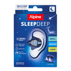 Alpine Sleepdeep Oordoppen Multisize S/M/L  3 paar&nbsp;