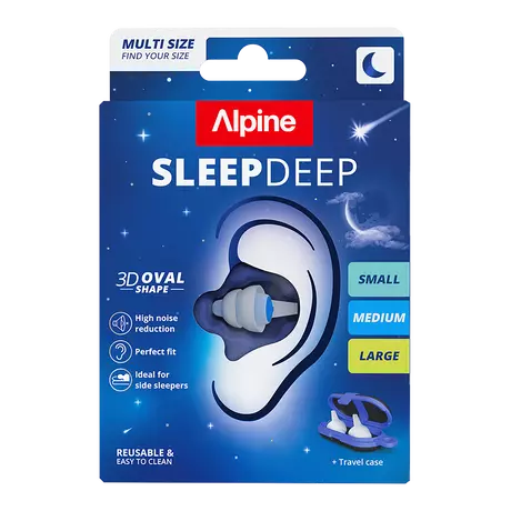 Alpine Sleepdeep Oordoppen Multisize S/M/L  3 paar&nbsp;