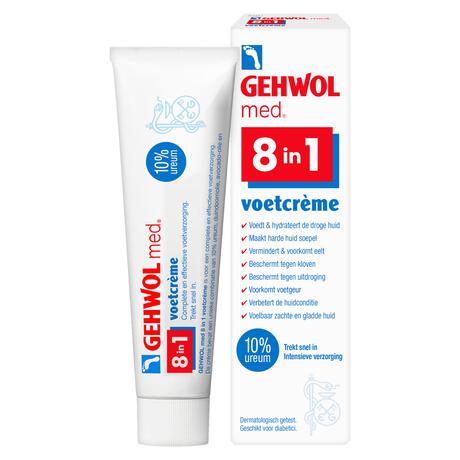 Gehwol 8-In-1 Voetcreme 75 ML