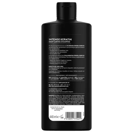 Syoss shampoo Intense Keratin 440 ML