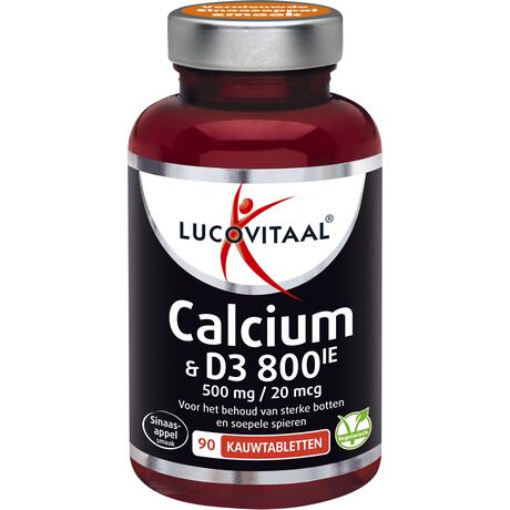 Lucovitaal Calcium & D3 800IE 500 mg Tabletten 90 stuks