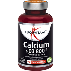 Lucovitaal Calcium & D3 800IE 500 mg Tabletten 90 stuks