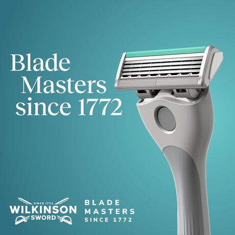 Wilkinson Sword Quattro Essential Sensitive Razor 1up