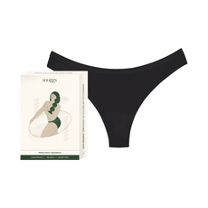 Snuggs period underwear Brazilian light black L
