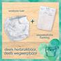 Pampers Harmonie Hybrid 1 Wasbare Luier + 15 Wegwerpbare Toplagen Normaal