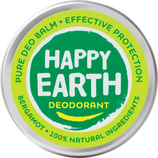 Happy Earth 100% Natuurlijke Bergamot Deodorant Balm 45 gram