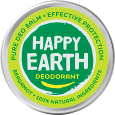 Happy Earth 100% Natuurlijke Bergamot Deodorant Balm 45 GR 