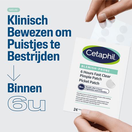 Cetaphil 6 Hour Fast Clear Acne Patch 24 stuks