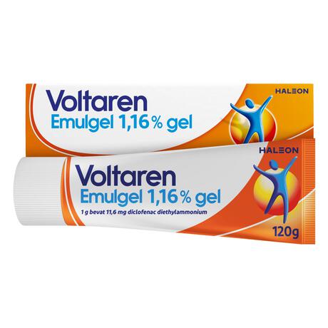 Voltaren Emulgel 1,16% (diclofenac) Bij Gewrichtspijn In Knie En Vinger 120 GR