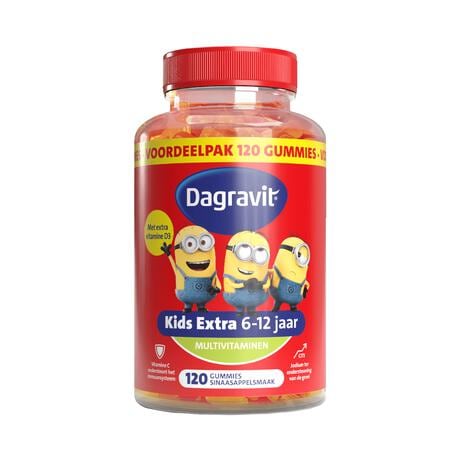 Dagravit Kids-Xtra 6-12 jaar Vitaminions 120 gummies