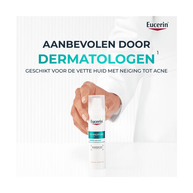 Eucerin DERMOPURE CLINICAL Triple Action Fluid Serum Gevoelige Huid 40 ML