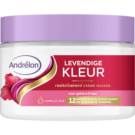 Andrélon Levendige Kleur Crème Masker Jar 300 ML