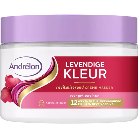 Andrélon Levendige Kleur Crème Masker Jar 300 ML