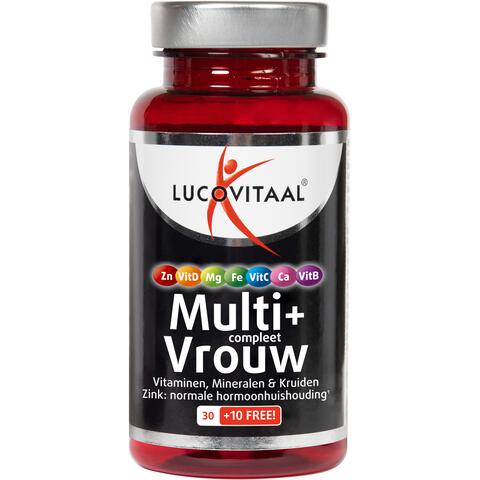 Lucovitaal Multi+ Compleet Vrouw 40 Tabletten